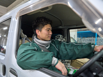 私たちがお米を届ける現場